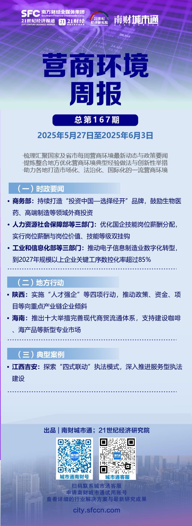 营商环境周报（第167期）｜加大国企技能人才薪酬分配激励更好发挥国家级经开区稳外贸稳外资作用(图1)