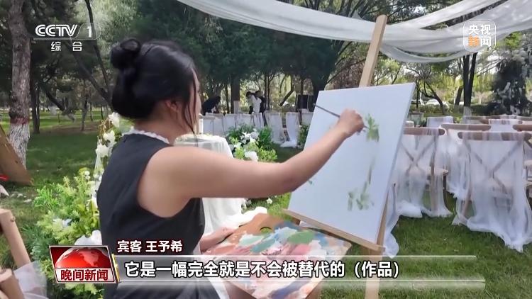 用画笔定格浪漫与幸福 这个新兴职业火了(图5)