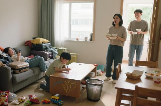 老公侄子说暂住把我家搞得乱七八糟我悄悄搬走他们坐不住了(图1)