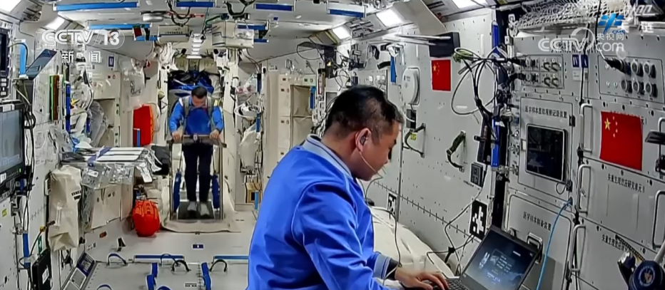 神舟二十号乘组工作日志“更新” 各项在轨工作有序推进(图1)