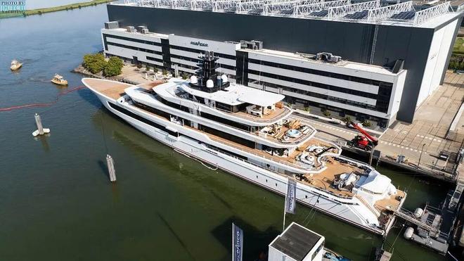 家得宝创始人最新111米超艇“DreAMBoat”号开启海试(图5)