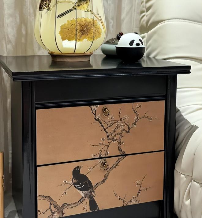 看我妈低成本改造“老家具”！不花啥钱老家具轻轻松松变废为宝(图8)