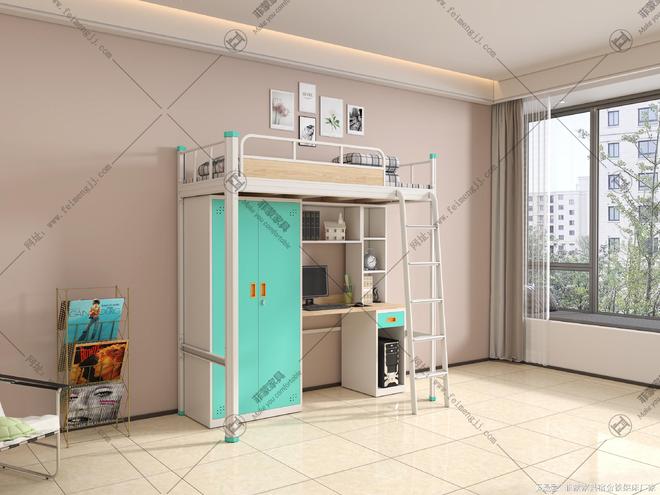 学校宿舍上下铁床定制批发菲蒙厂家直销质量保障(图3)