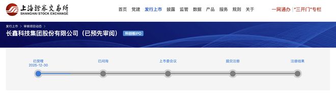 拟募资295亿元！长鑫科技科创板IPO获受理 已完成两轮预审问询回复 2025年有望扭亏(图1)