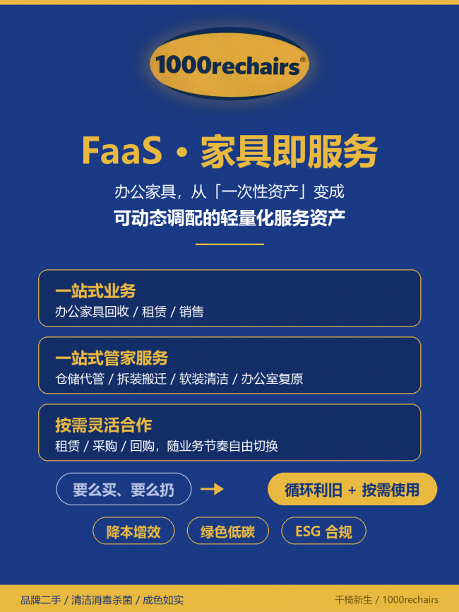 千椅新生正式加入中国旧货业协会二手办公家具循环利旧再添规范力量(图3)